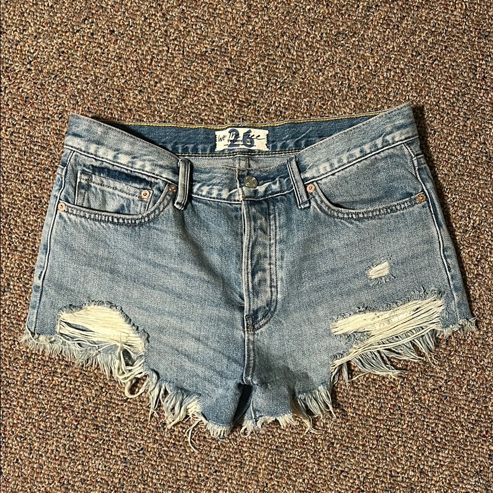 Free People Denim Shorts